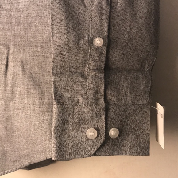 NWT, Cedar Wood State, Size: 15.5 (Slim Fit) & Color: Light Gray & Dark Gray Tie - Picture 5 of 8